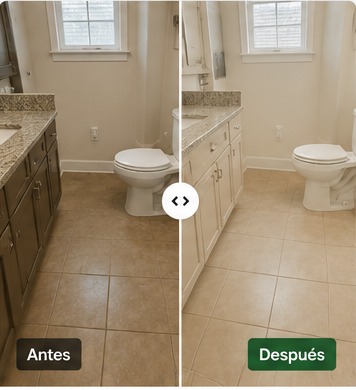 Antes y después