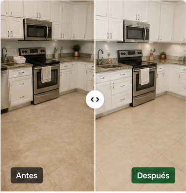 Antes y después